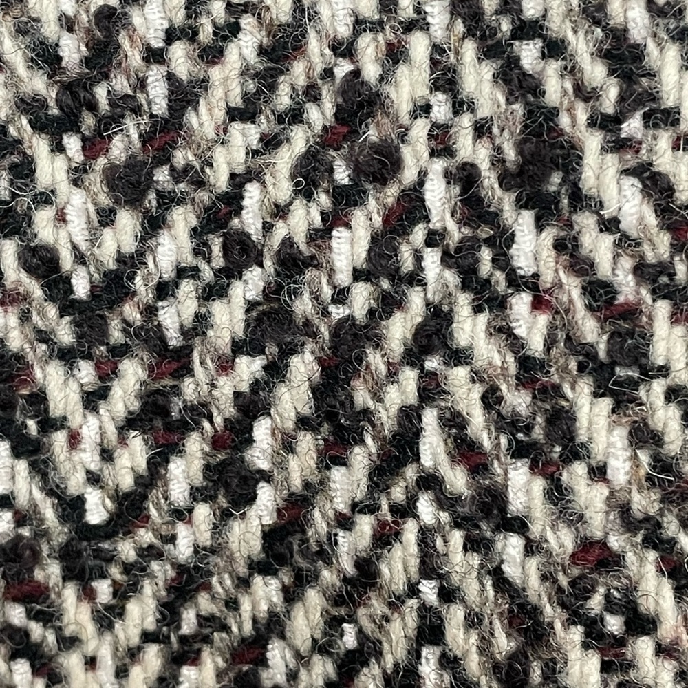 Loft Herringbone Wool Blend Button Front Career B… - image 5